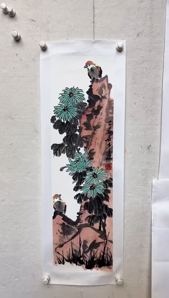 戈远老师国画作品