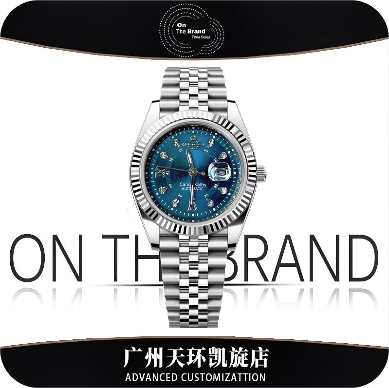 【天环快闪店】全新/未拆封 深海蓝高端自动陀飞轮腕表321    M