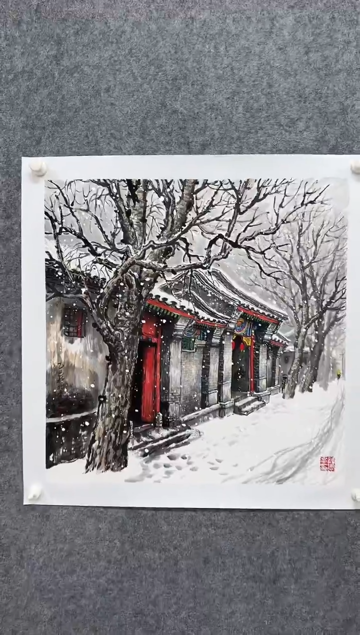 国画DH-XAP老师绘画作品