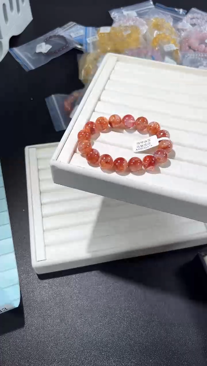 未镶嵌手串水晶33j多样性发其一【1条】默认微瑕