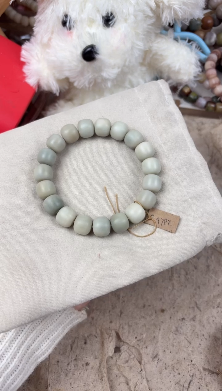 吊坠菩提根/象牙果9782卡14海盐蓝干磨桶珠默认瑕