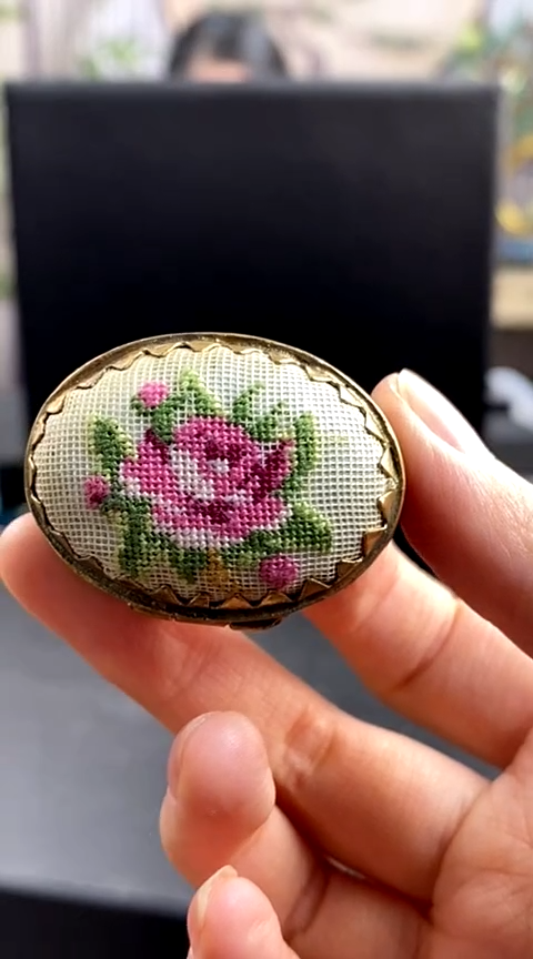 【闪购商品】非遗技艺 纳纱椭圆盒