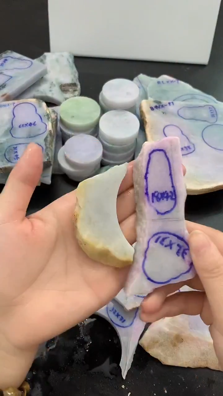 散珠翡翠翡翠玉石