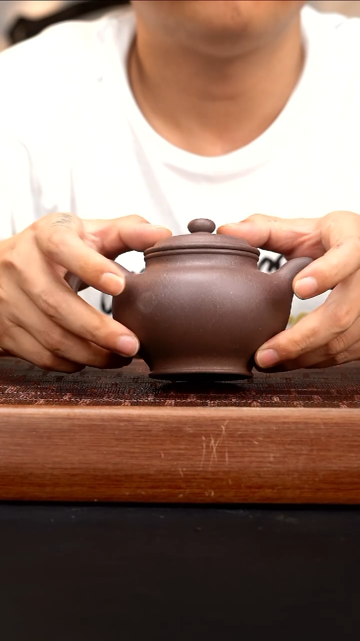 茶壶紫砂CXM天青掇只