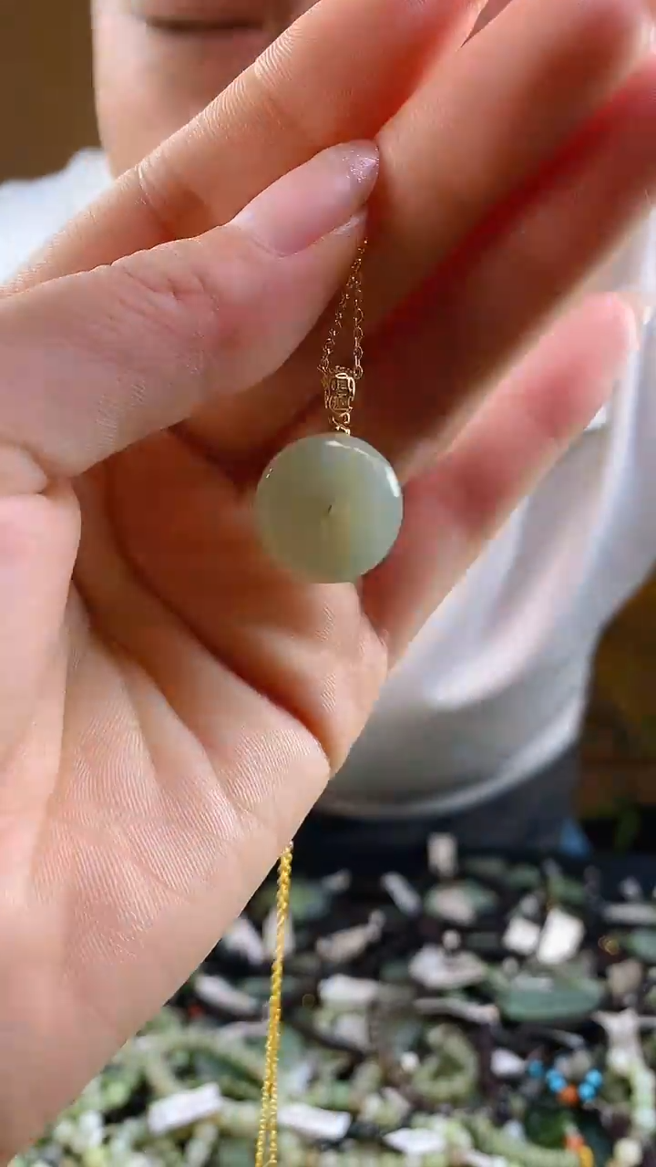 和田玉未镶嵌颈饰多样性发货，拍一发一