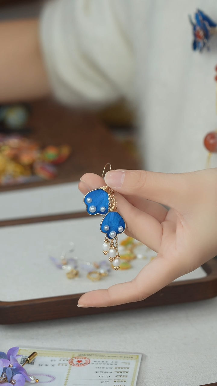 刺绣闪购纯手工非遗国风饰品