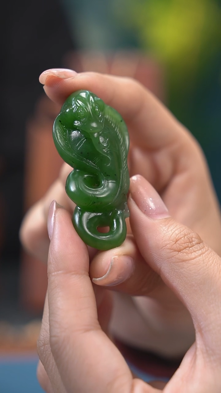 【闪购商品】和田玉吊坠(不含链)未镶嵌蛇