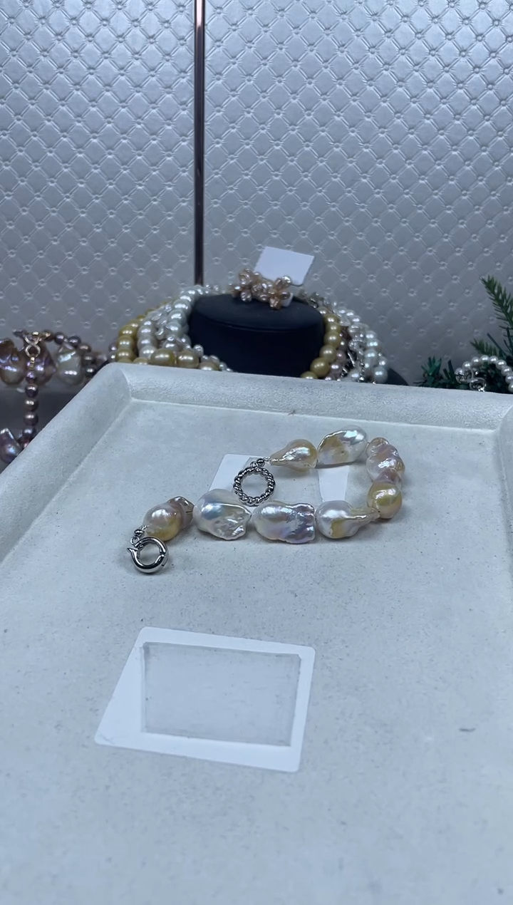 未镶嵌手链淡水珍珠【纯恬珍珠】