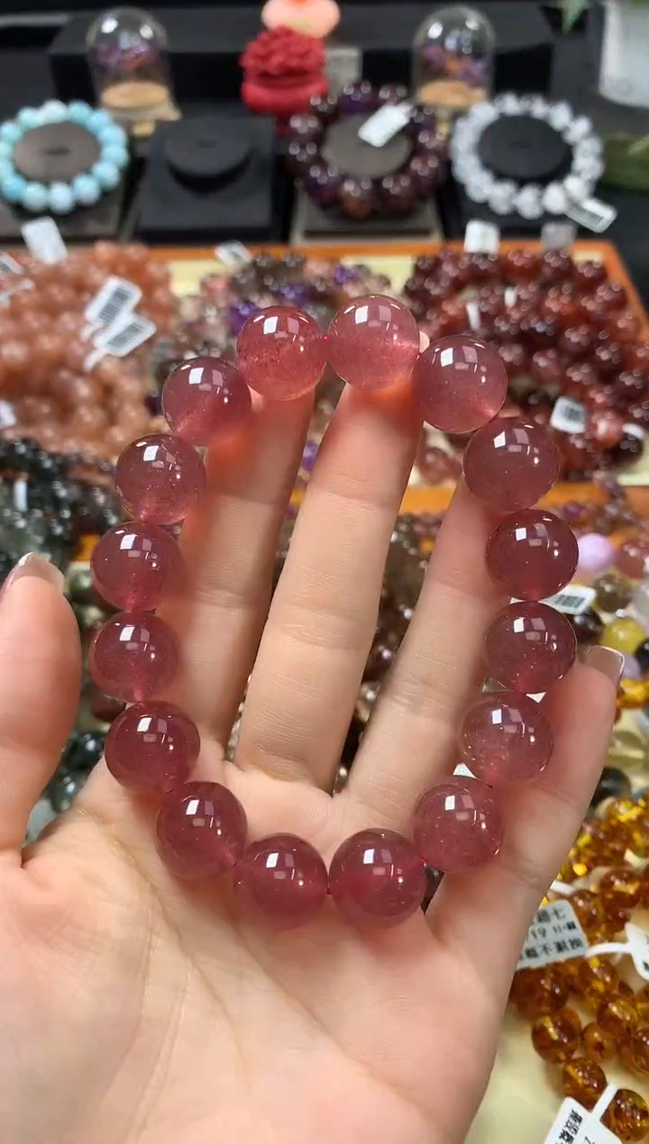 未镶嵌手串水晶13+