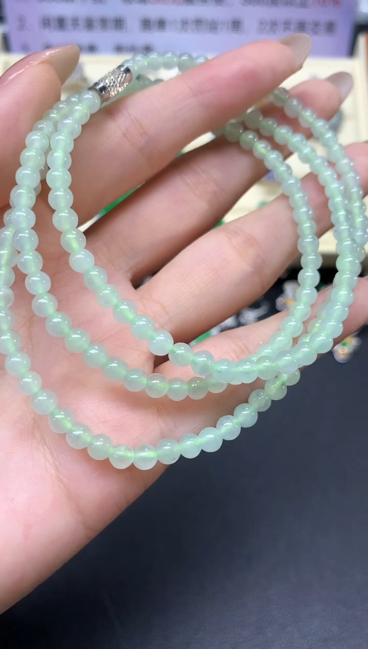 【闪购商品】翡翠项链未镶嵌珠链|200+30