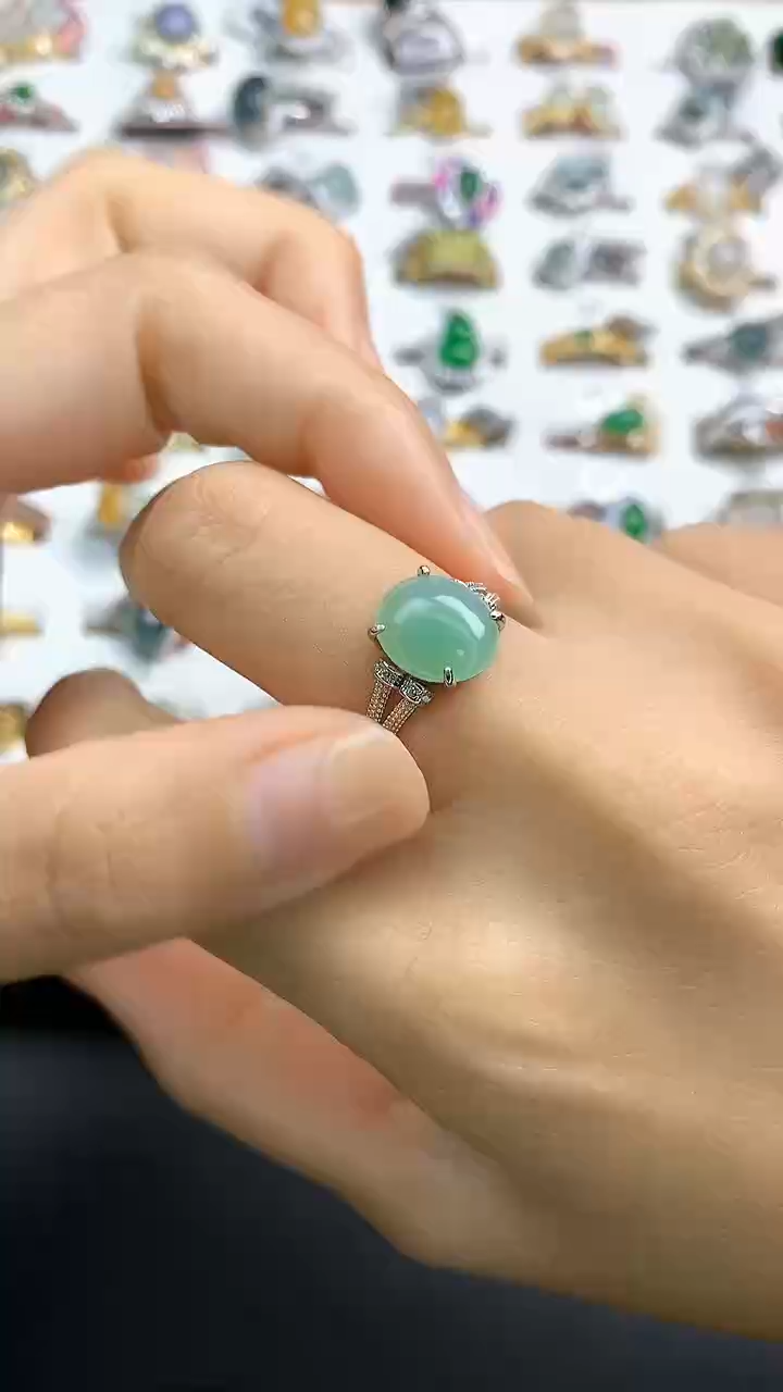 【闪购商品】翡翠颈饰银S925镶嵌翡翠  银S925镶嵌