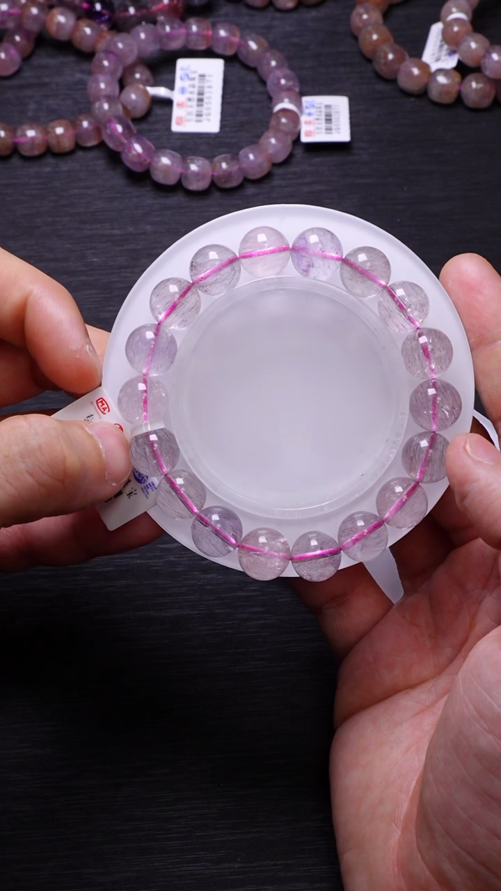 【闪购商品】水晶Q027超七单圈约9mm未镶嵌多样性发其一