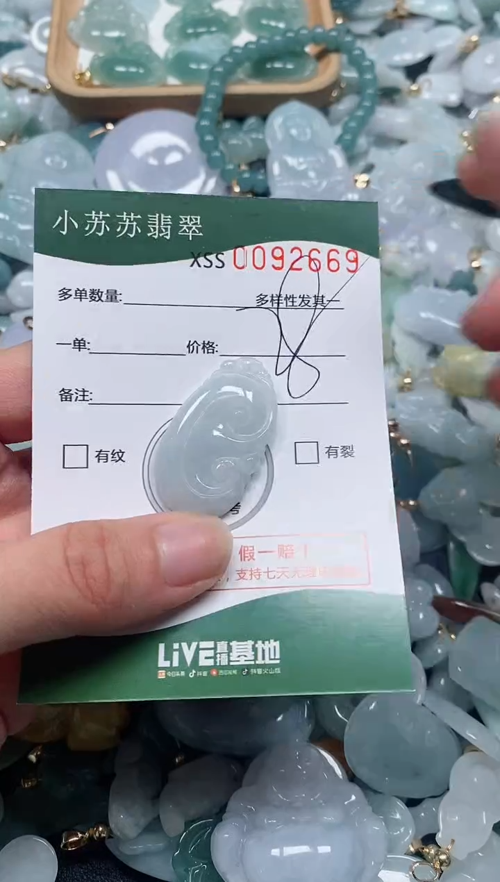 【闪购商品】翡翠颈饰未镶嵌闪购商品0092669