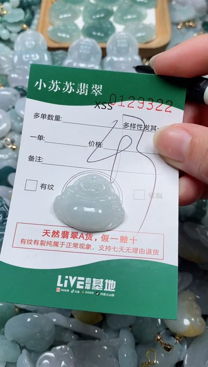 【闪购商品】翡翠颈饰未镶嵌闪购商品0129322