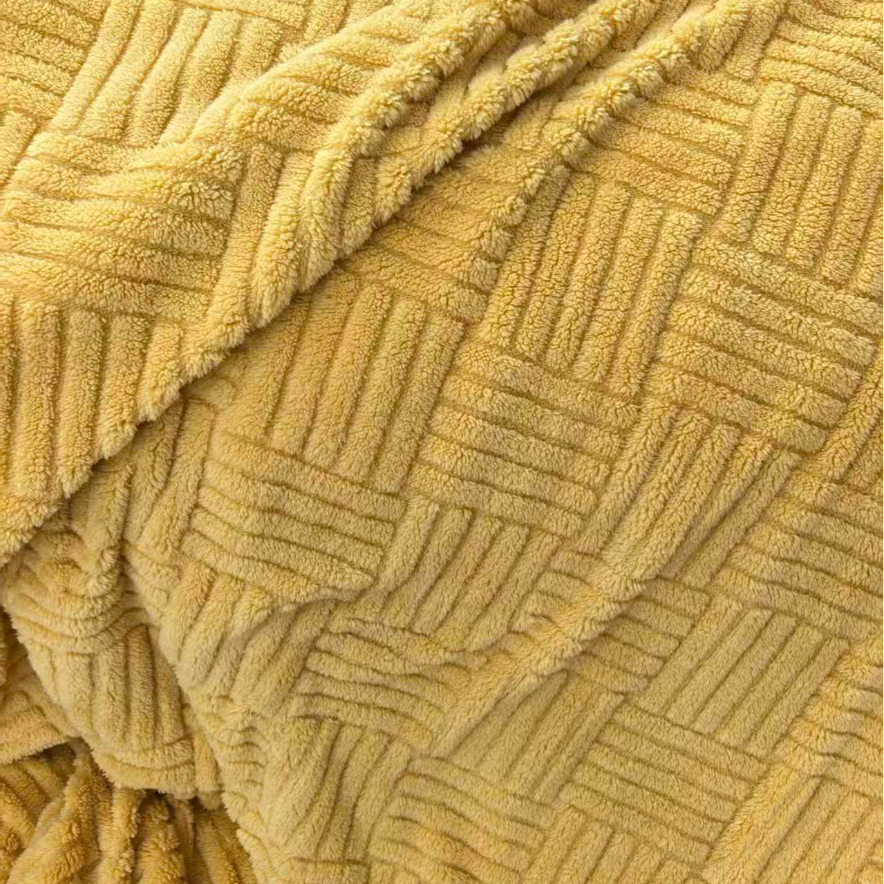 【黄色】牛奶绒加大加厚毛毯被子