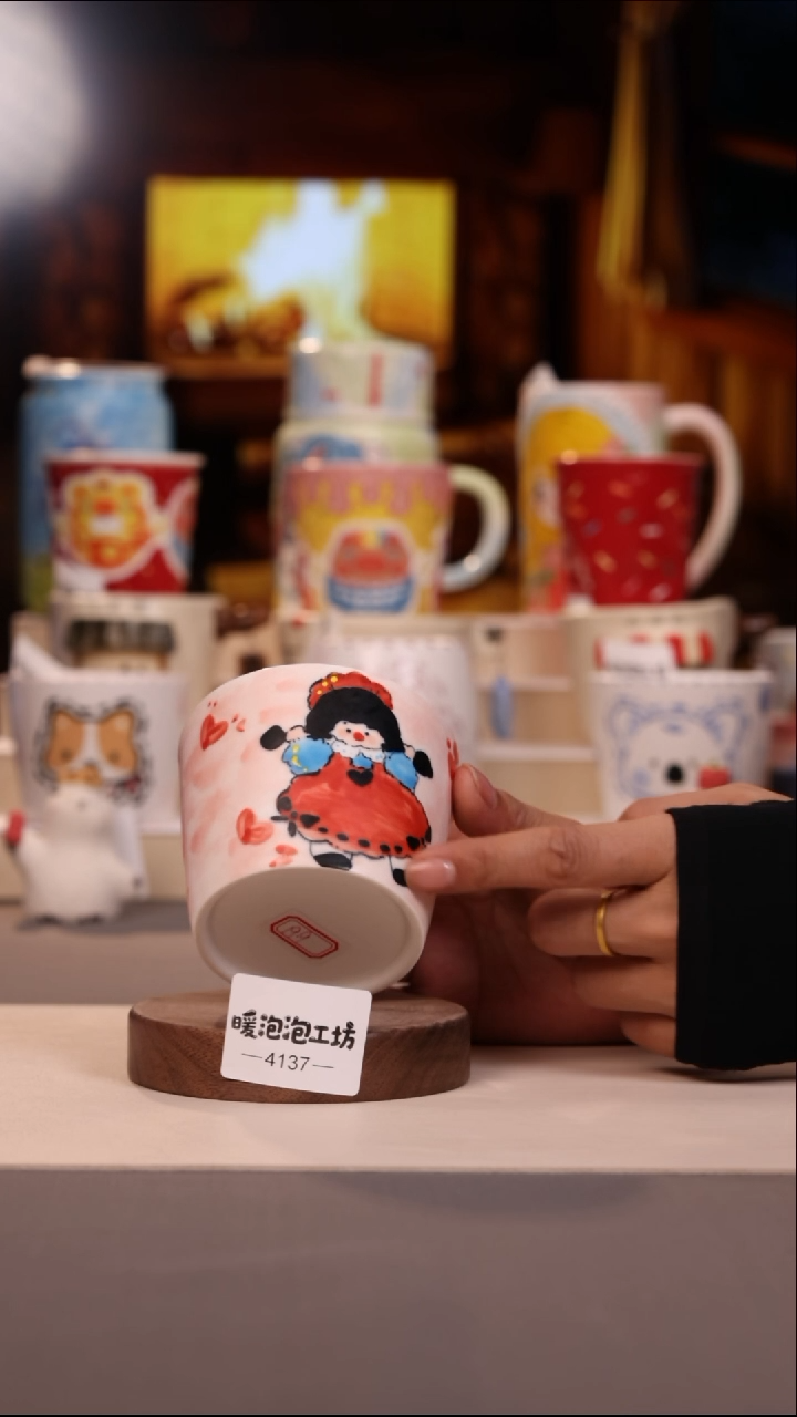 摆件景德镇原创手工陶瓷4137
