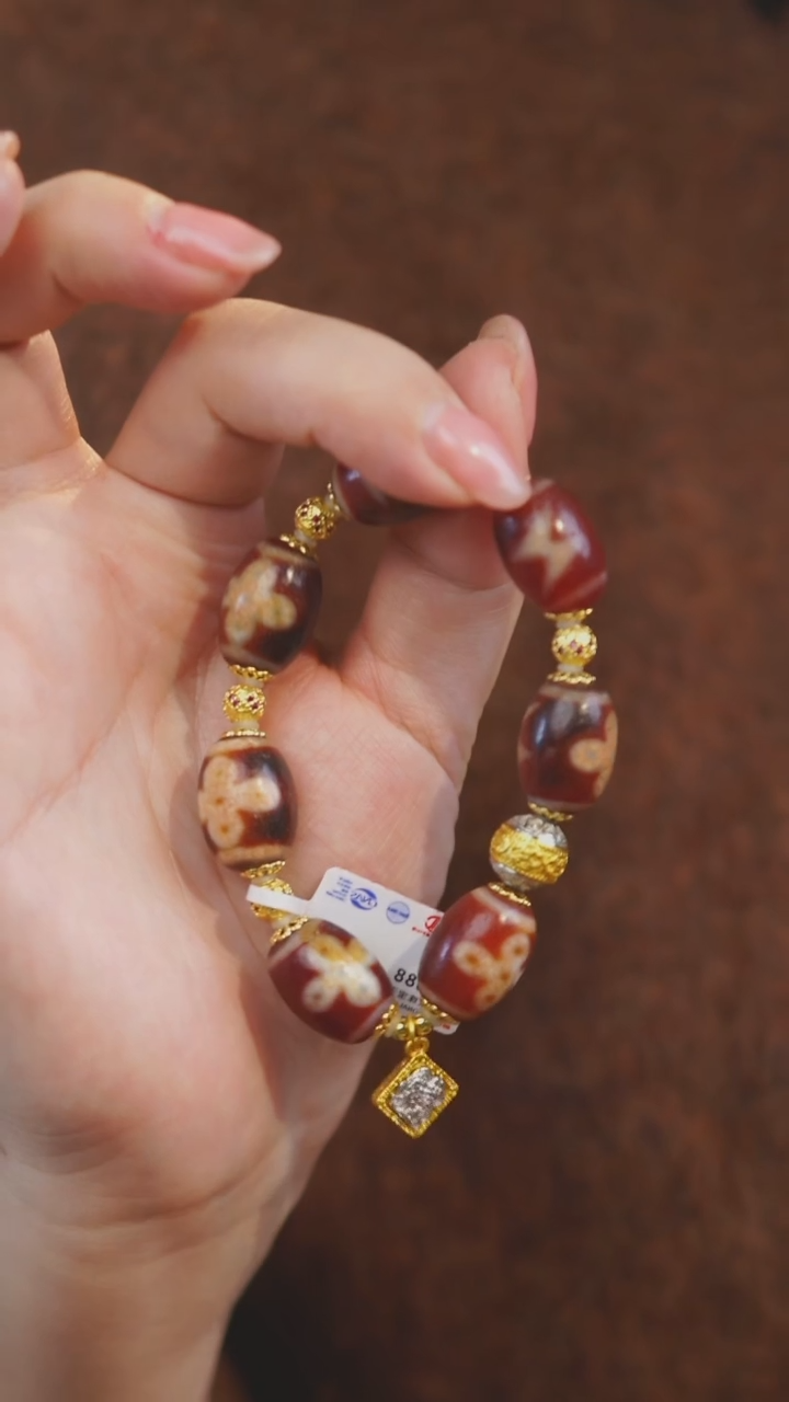 【闪购商品】玛瑙/玉髓手串未镶嵌多样性发一