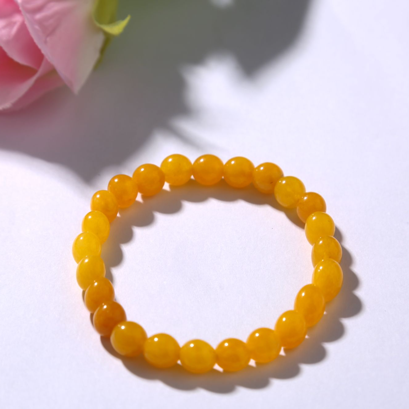 26*时尚百搭天然黄龙玉手串简约高级事业