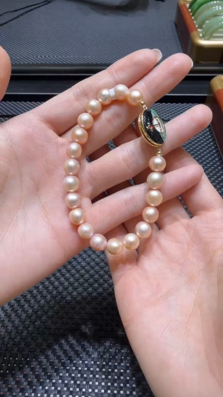颈饰未镶嵌淡水珍珠手链