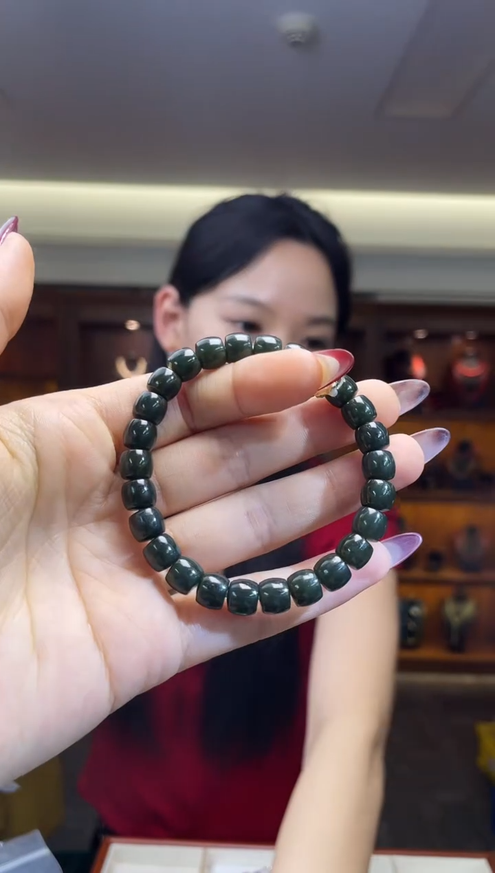 未镶嵌手串和田玉（多样性发一件）
