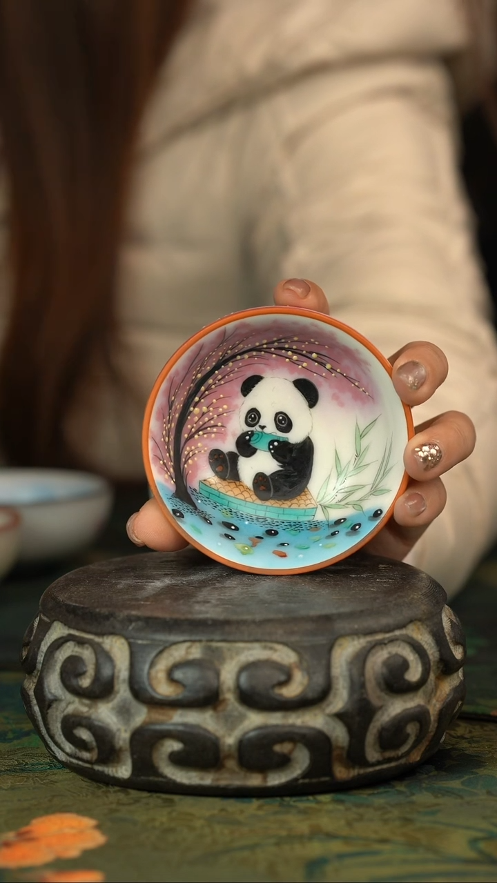 【闪购商品】初六好物分享@@熊猫普洱杯