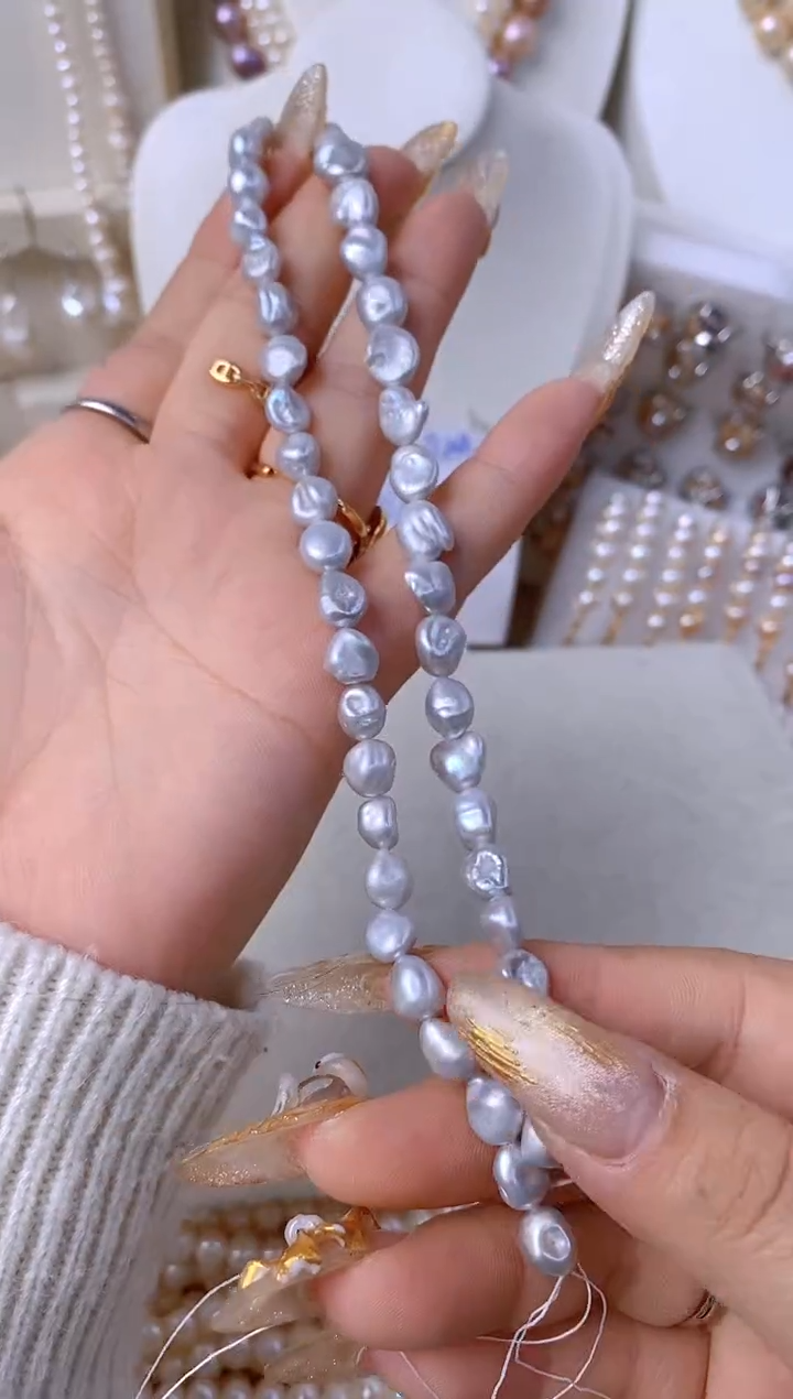 【闪购商品】淡水珍珠颈饰未镶嵌026