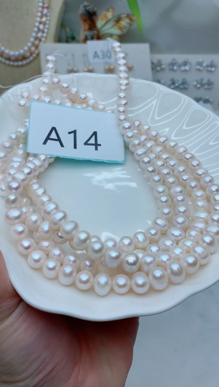 颈饰未镶嵌淡水珍珠多样性发其一【非无瑕】不做扣