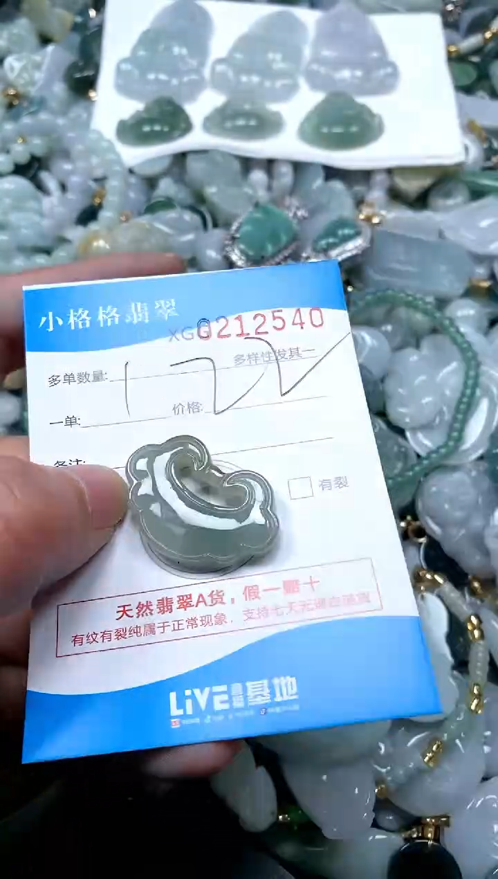 【闪购商品】翡翠颈饰未镶嵌闪购商品0212540