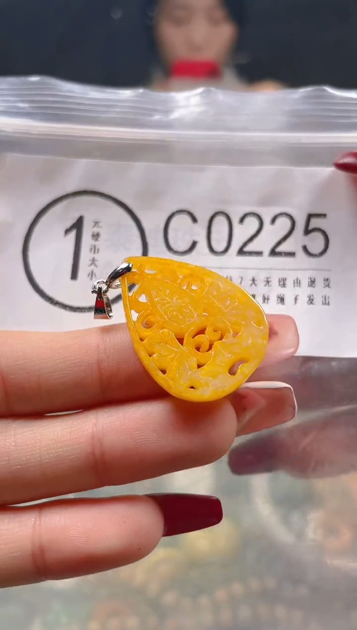【闪购商品】翡翠颈饰未镶嵌/C/翡翠A货一图一物