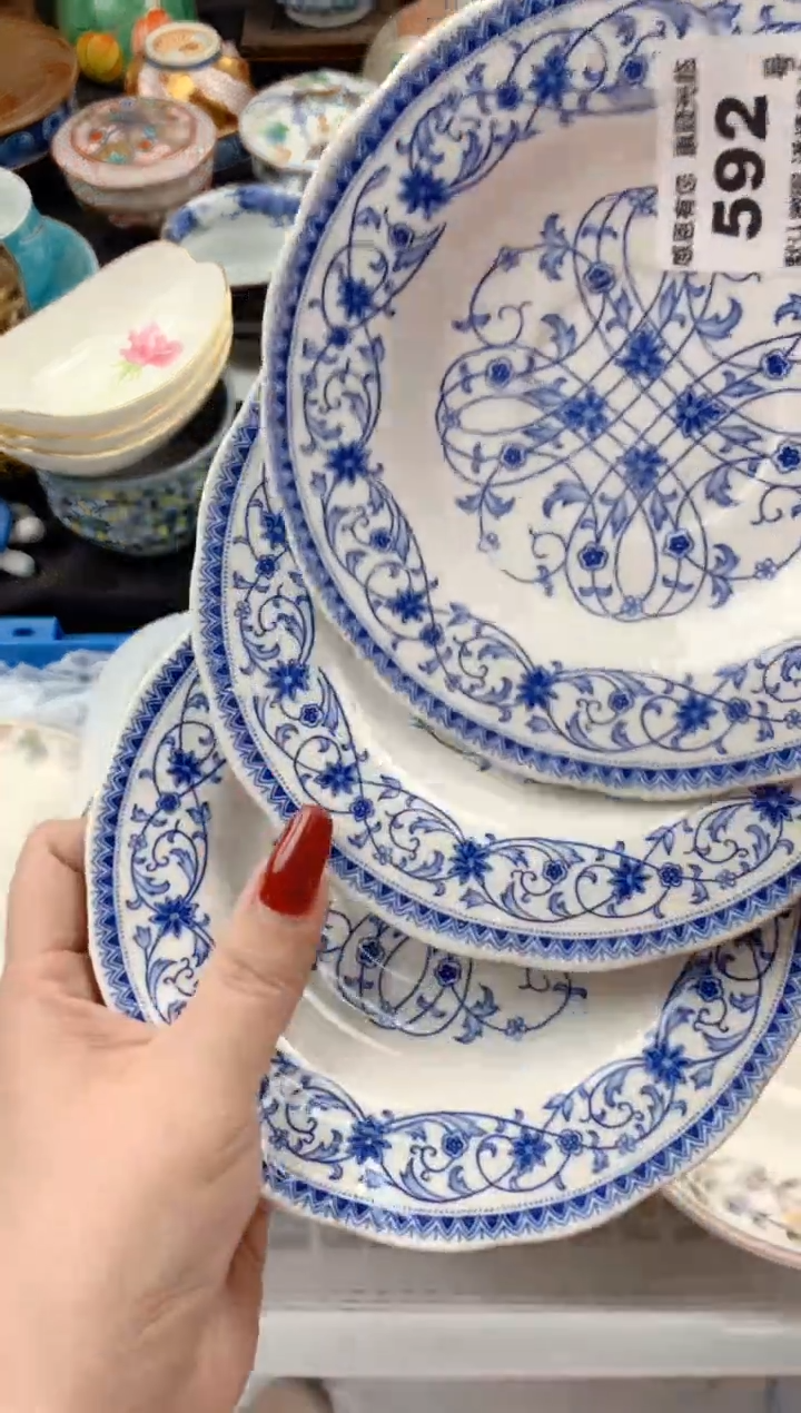 【闪购商品】瓷片592号九姑娘工艺品瓷器
