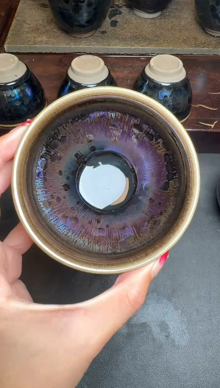 【闪购商品】茶盏建盏故事徐祖亮极曜51