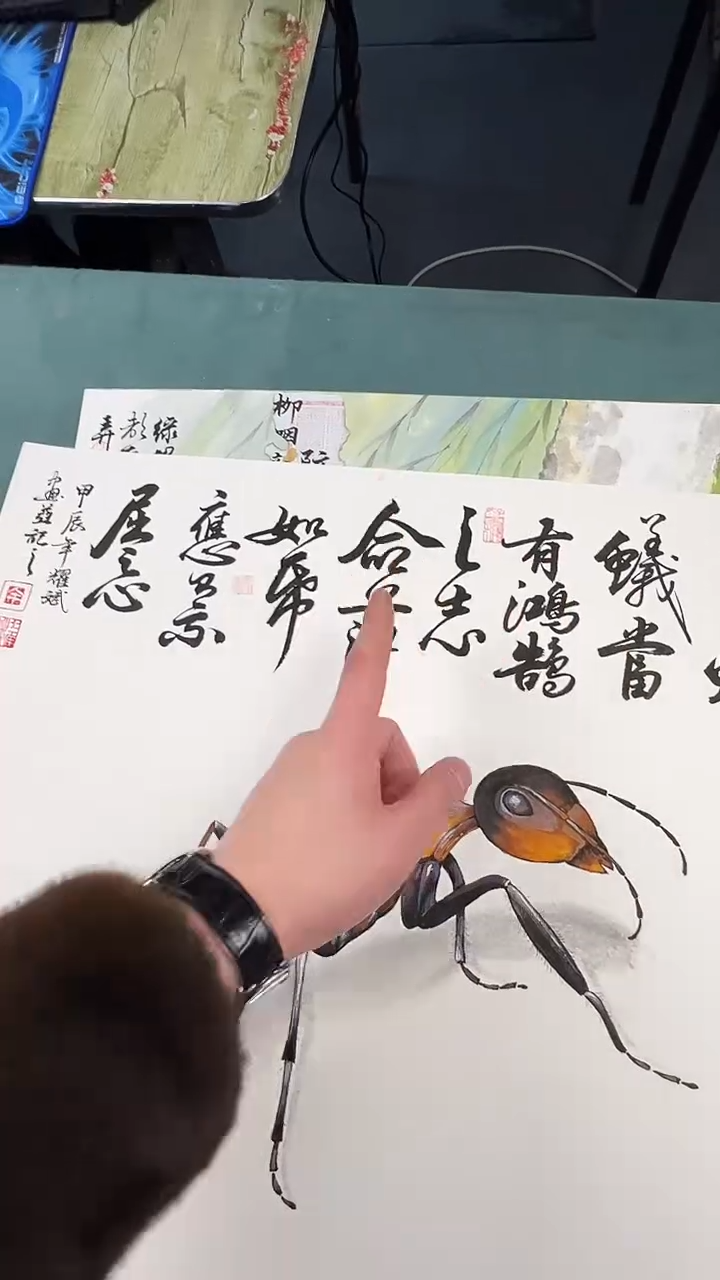 【闪购商品】国画国画/绘画46/蚂蚁/3.4