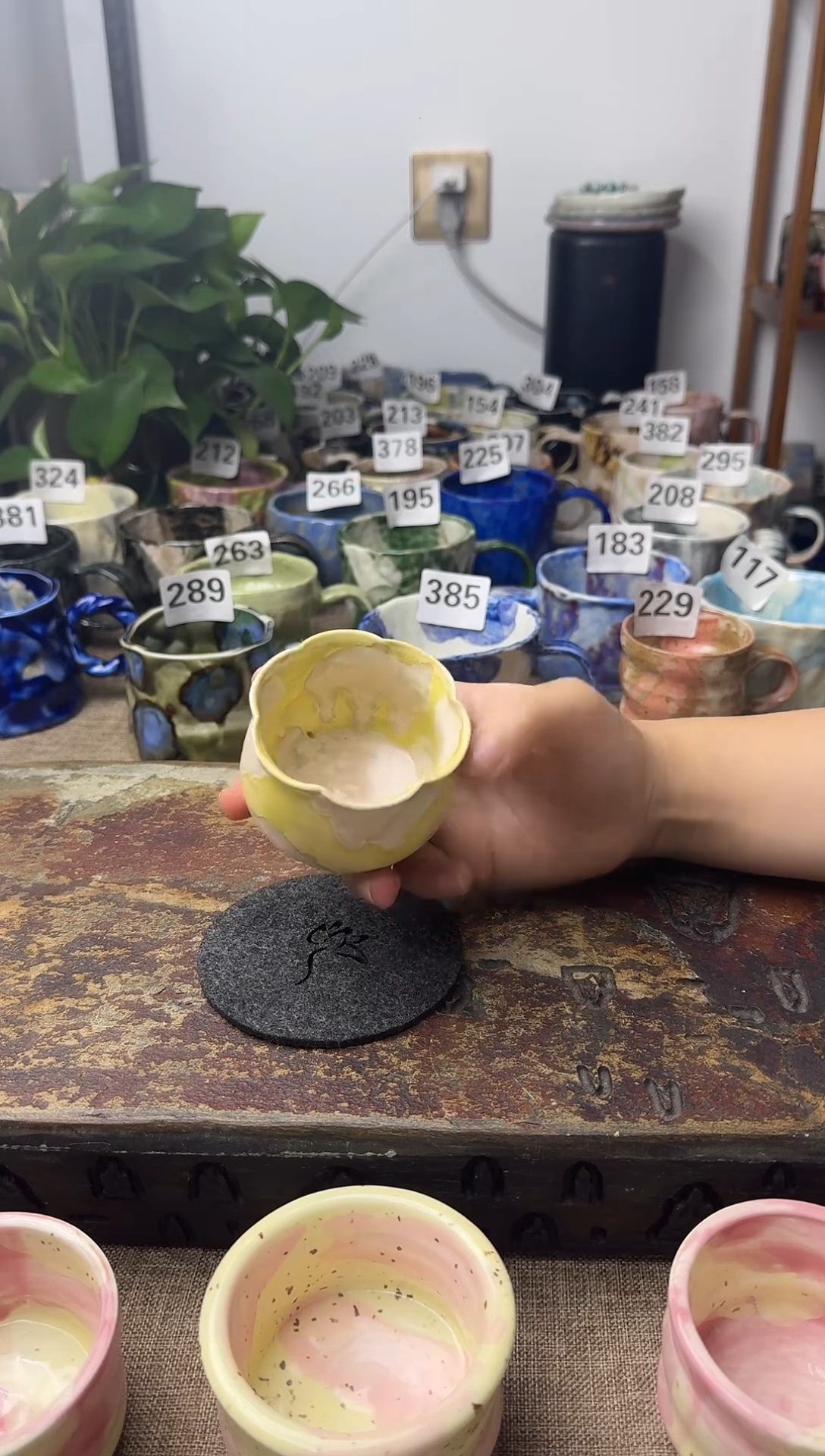 景德镇高温纯手工杯杯