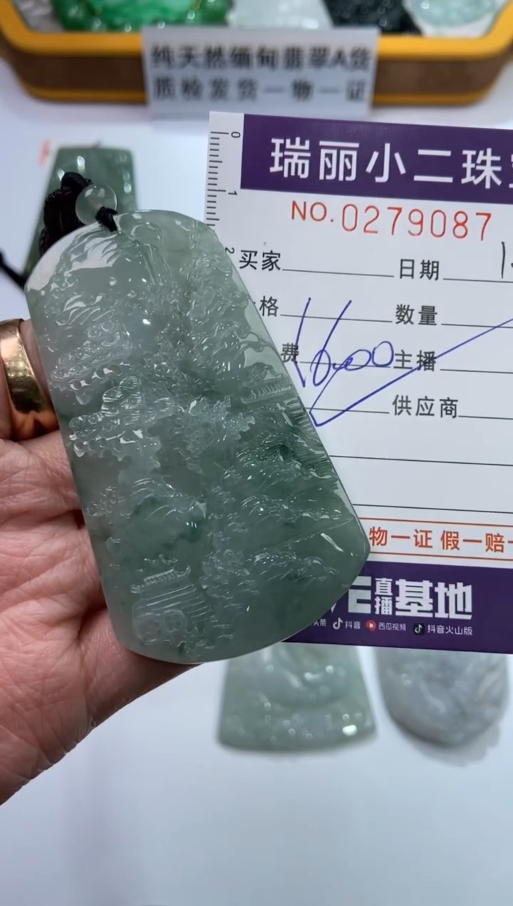 【闪购商品】翡翠颈饰未镶嵌279087