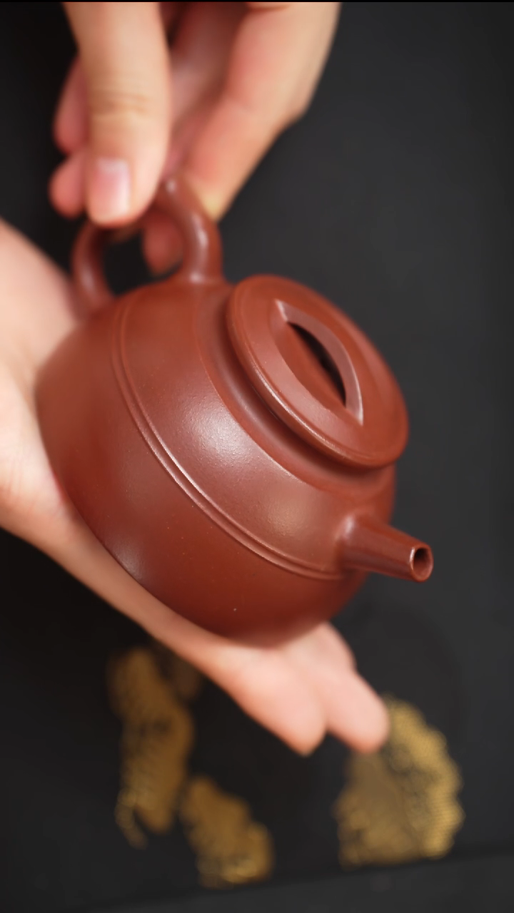 茶壶紫砂底槽清飞把观澜160cc