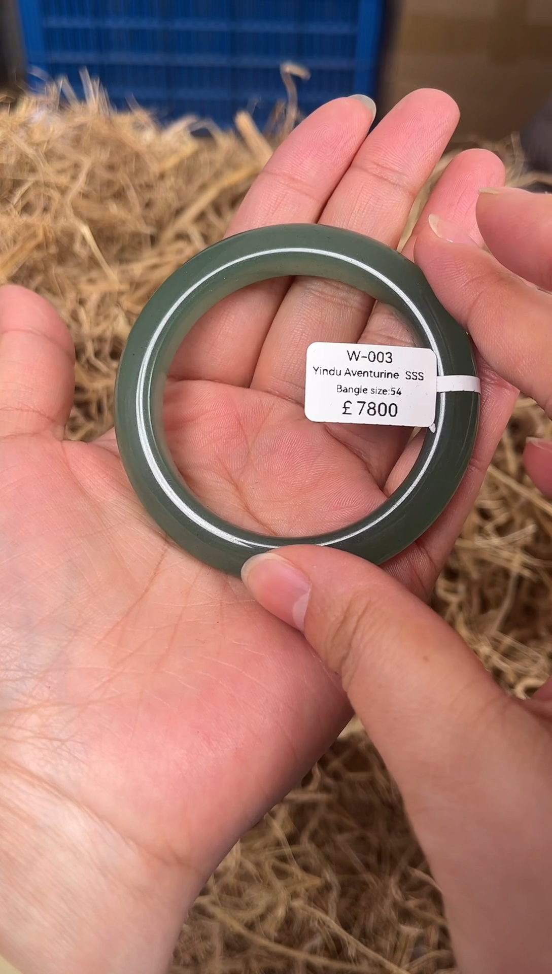 未镶嵌手镯石英质玉W-003