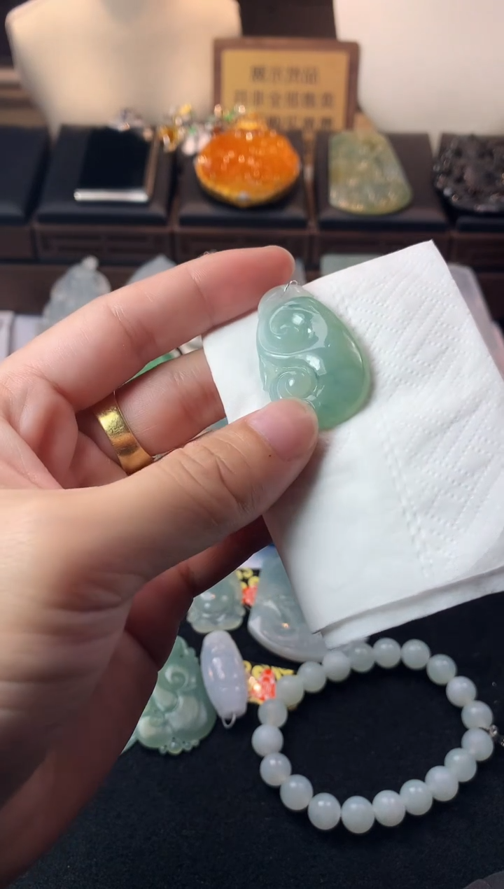 未镶嵌定制翡翠j*n毛货不退不换