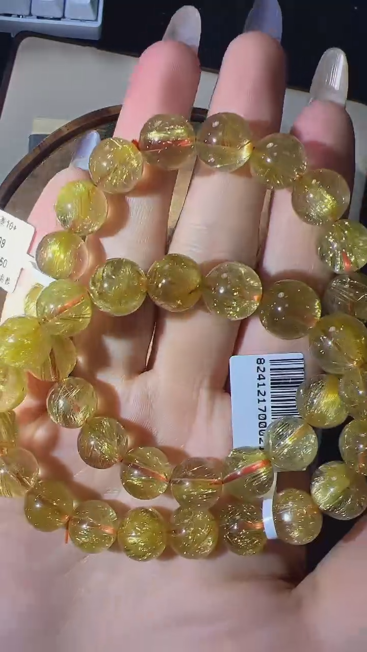 【闪购商品】水晶手链未镶嵌XY111约10mm多样性发一件