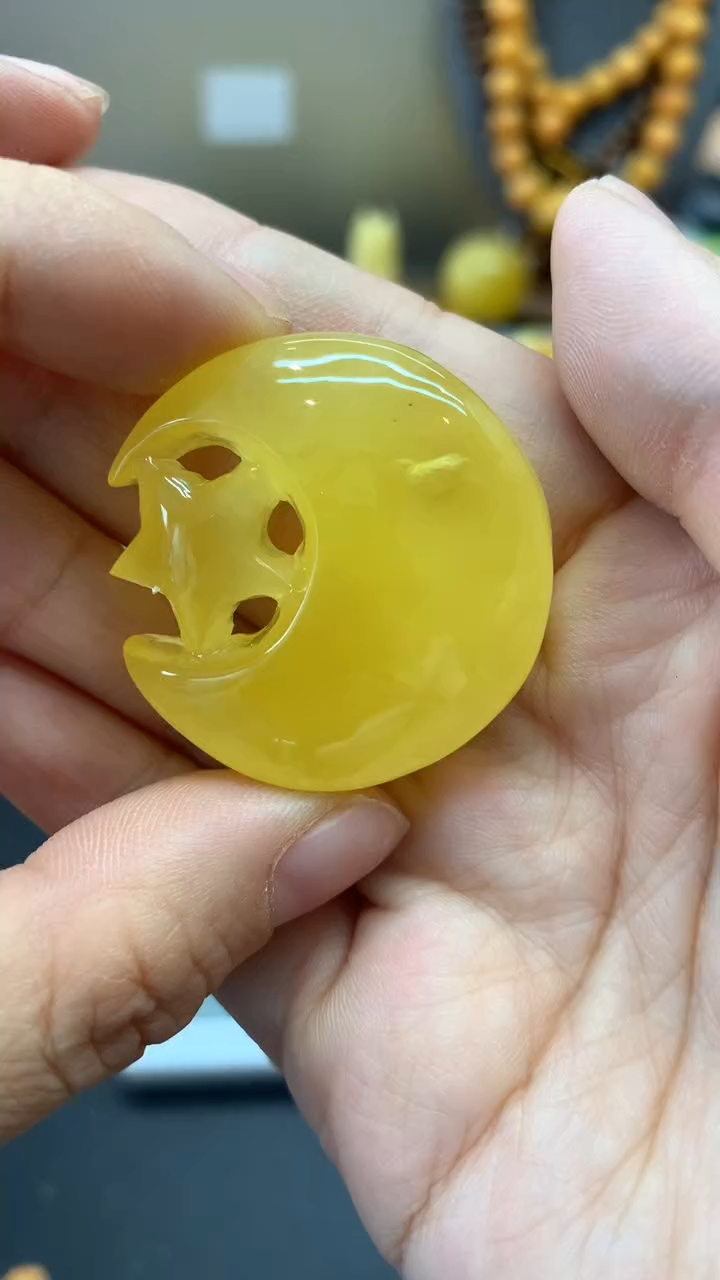 【闪购商品】未镶嵌琥珀珠宝奇石2955