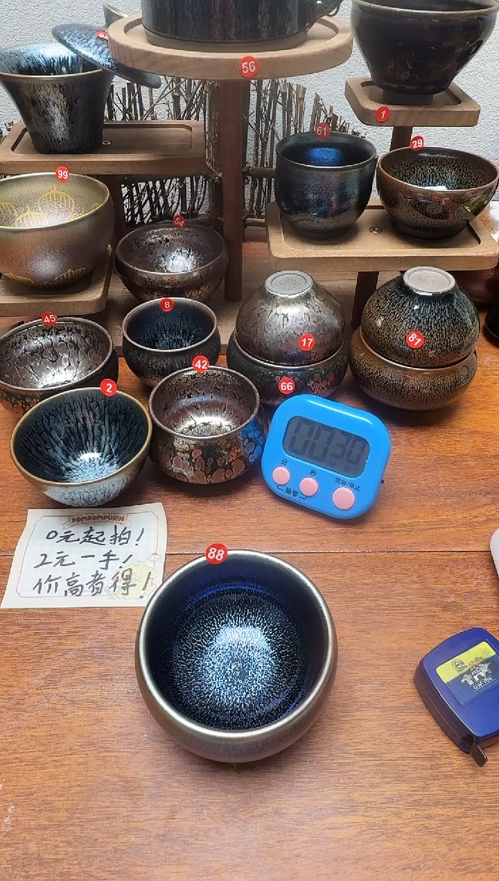 茶盏涛*88号建盏工匠茶器