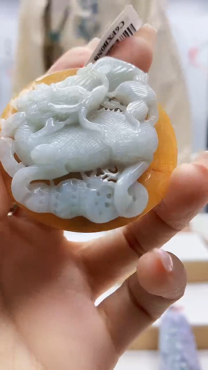 未镶嵌定制翡翠4812ty-毛货挂件18