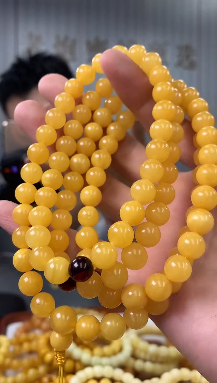 【闪购商品】琥珀裸石未镶嵌链子