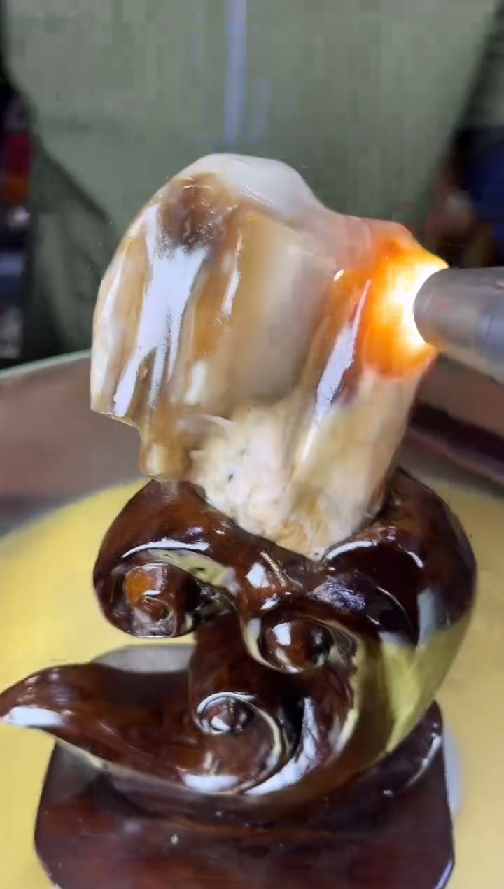 未镶嵌珠宝奇石硅化玉缅甸天然树化玉摆件