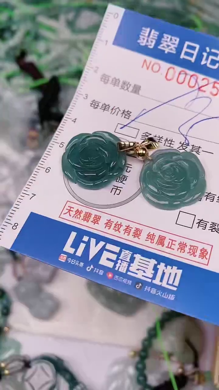【闪购商品】翡翠颈饰未镶嵌00002532多样性发其一