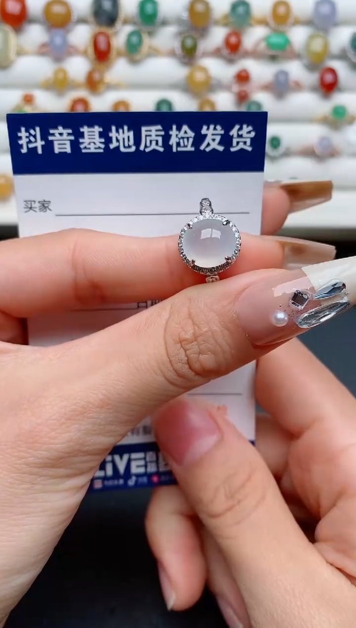 【闪购商品】翡翠戒指银S925镶嵌...........
