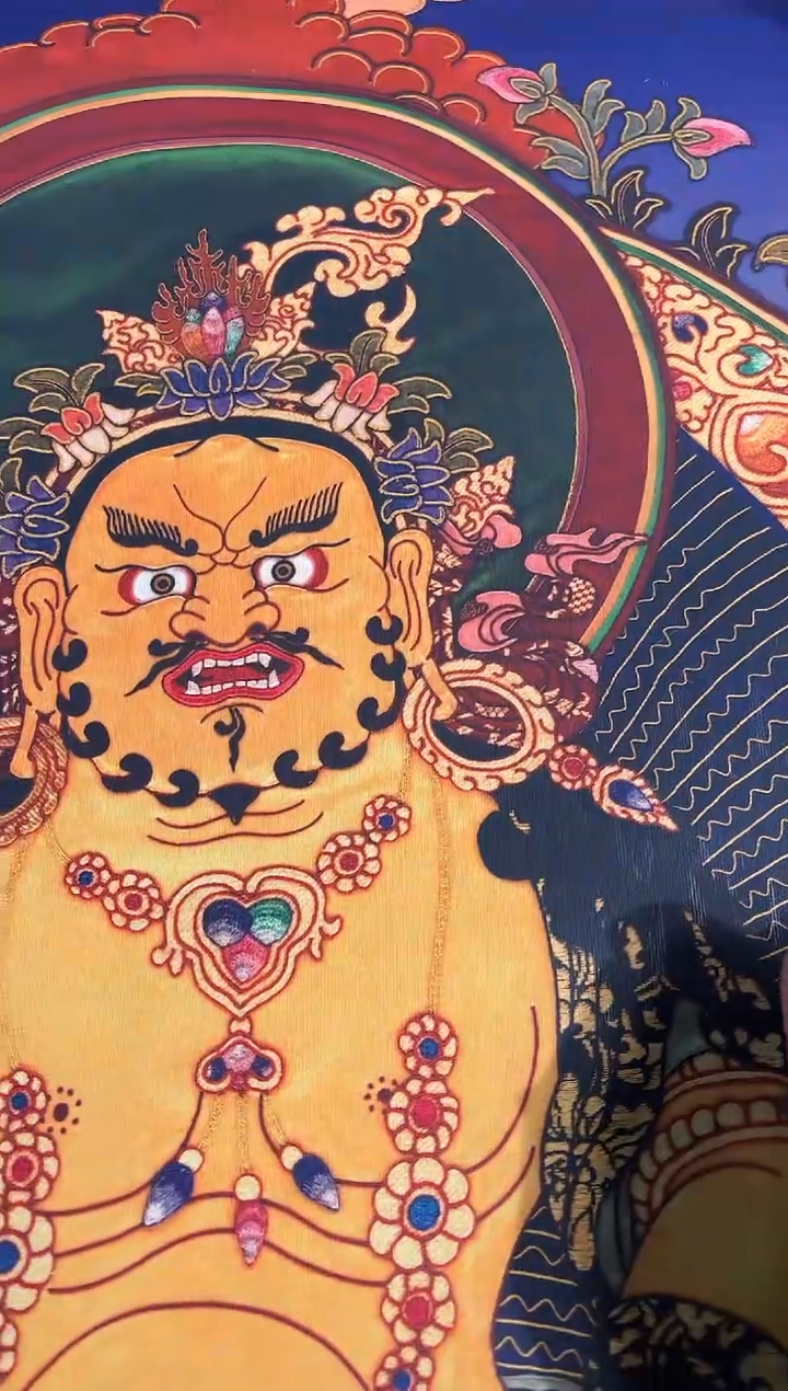 卷轴画天天的唐卡tk160