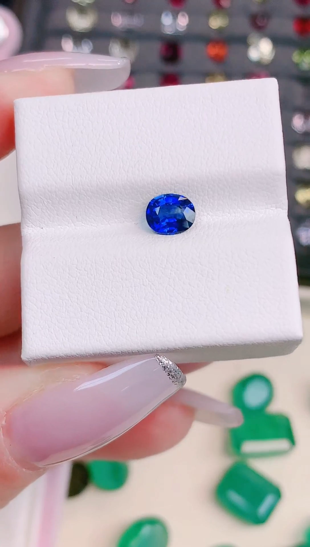裸石蓝宝石0.75ct