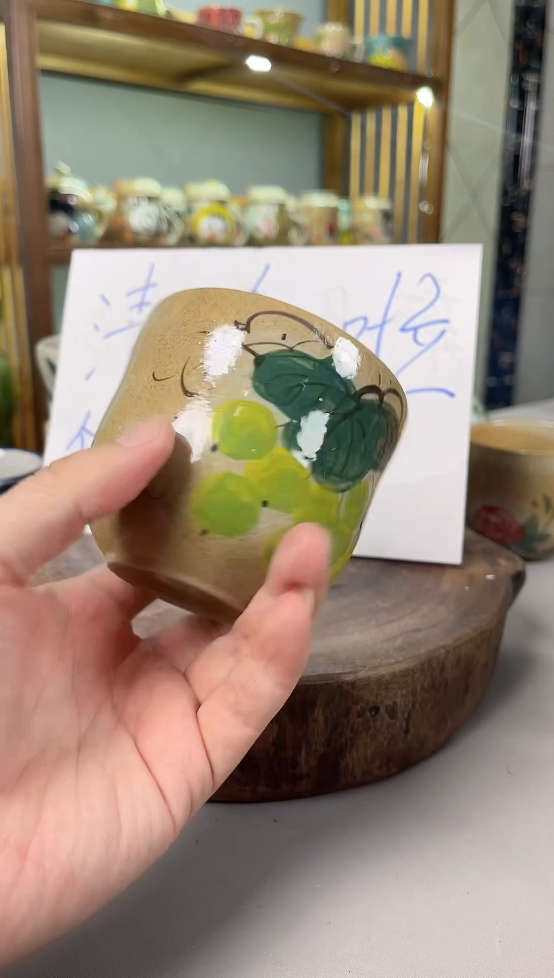 【闪购商品】瓷片景德镇手绘高温釉下彩