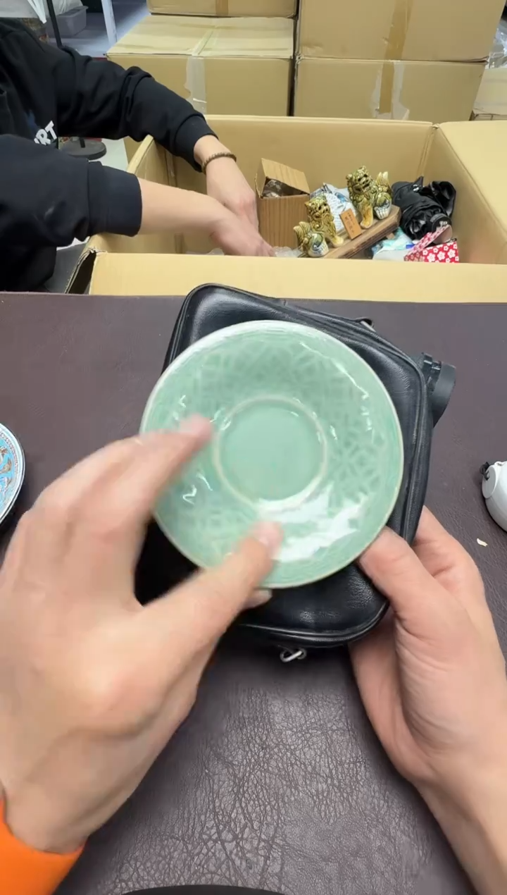 手工艺品钧瓷磨*工330