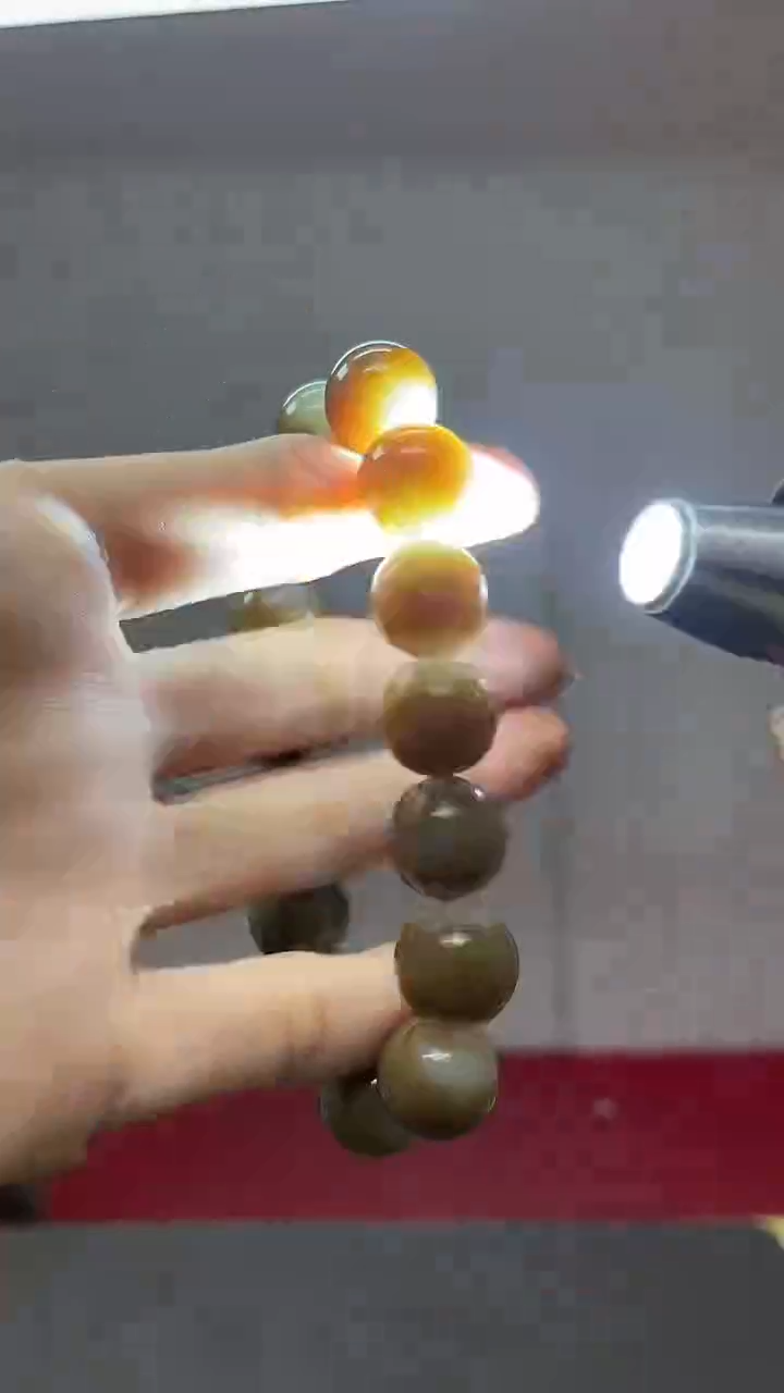 【闪购商品】和田玉手串未镶嵌手串一抹糖